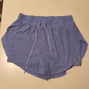 BuffBunny lifesaver shorts in Rainwater Blue in size medium